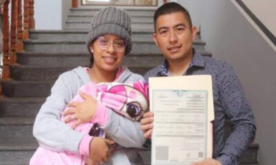 En Hidalgo, primer bebé registrada con apellido materno