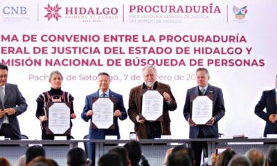 Hidalgo recibirá 24 mdp para mejorar búsqueda de personas desaparecidas