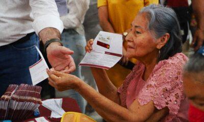 Se incorporan 13 mil adultos mayores en Hidalgo a pensión para el Bienestar, previo al blindaje electoral